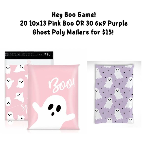Only 5 spots left! Ends Oct 2! Hey Boo! Polymailer Game! Everyone Wins! - Picture 1 of 6